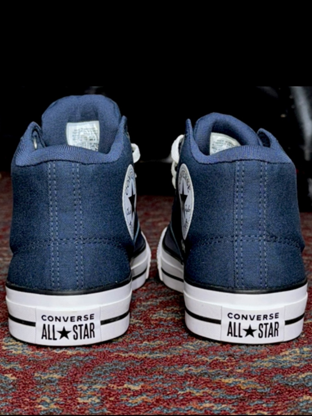 Converse Chuck Taylor All Star Malden Street Mid Sneaker A11706F Men’s Navy NIB - Picture 13 of 15
